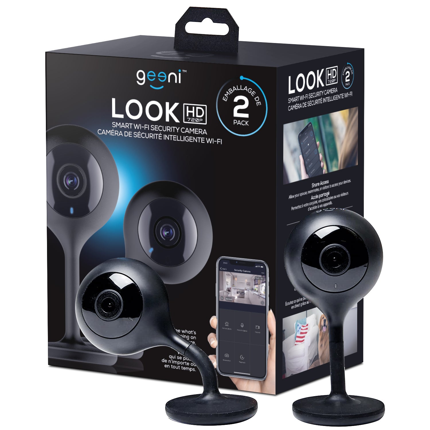 Geeni Look - 720p Indoor Camera (2-Pack)