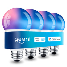 Geeni Prisma Plus 800 A19 Smart Bulb - Multicolor and Tunable (4-Pack)