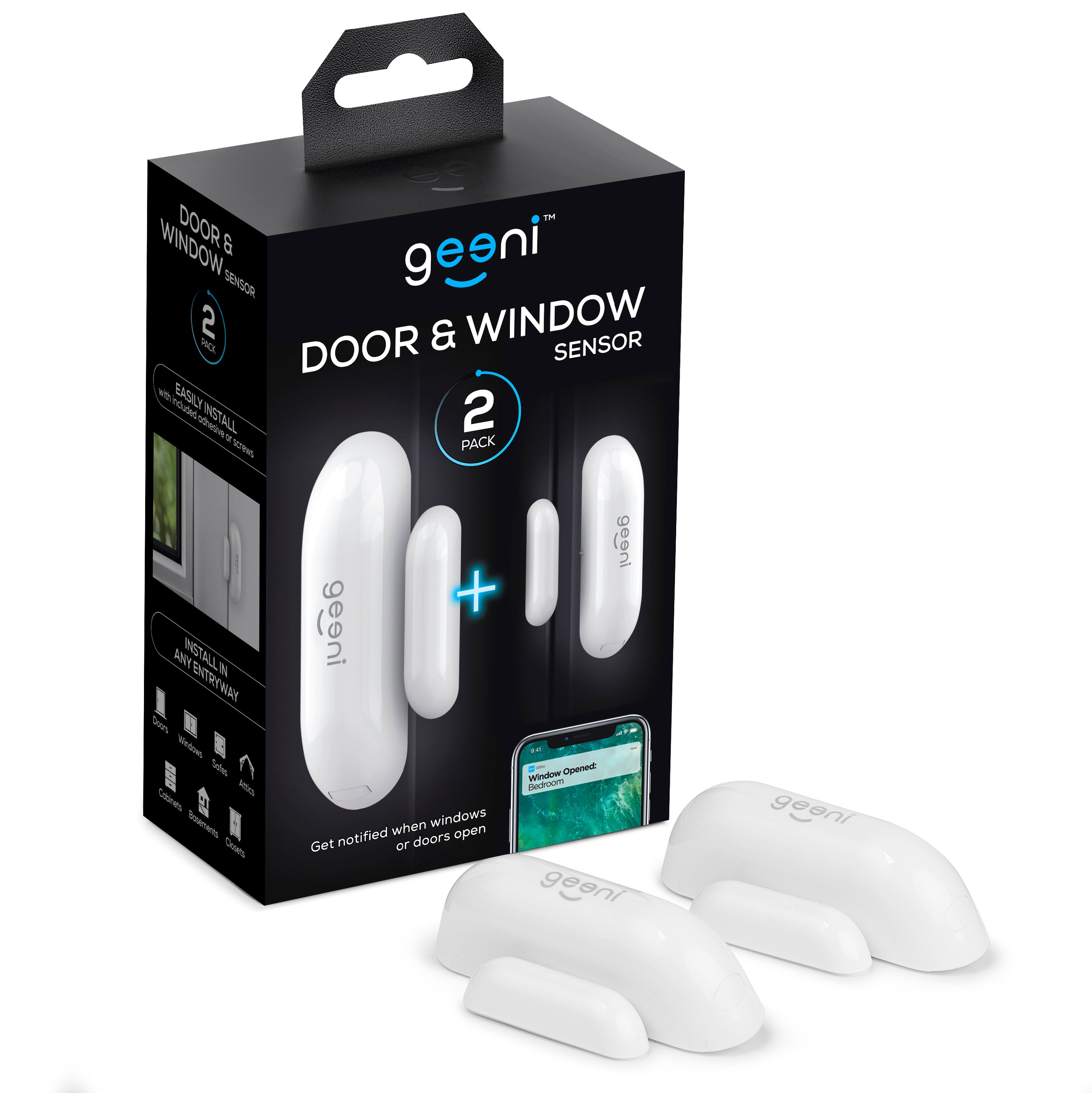 Geeni Door/Window Sensor (2Pack) Geeni Smarthome