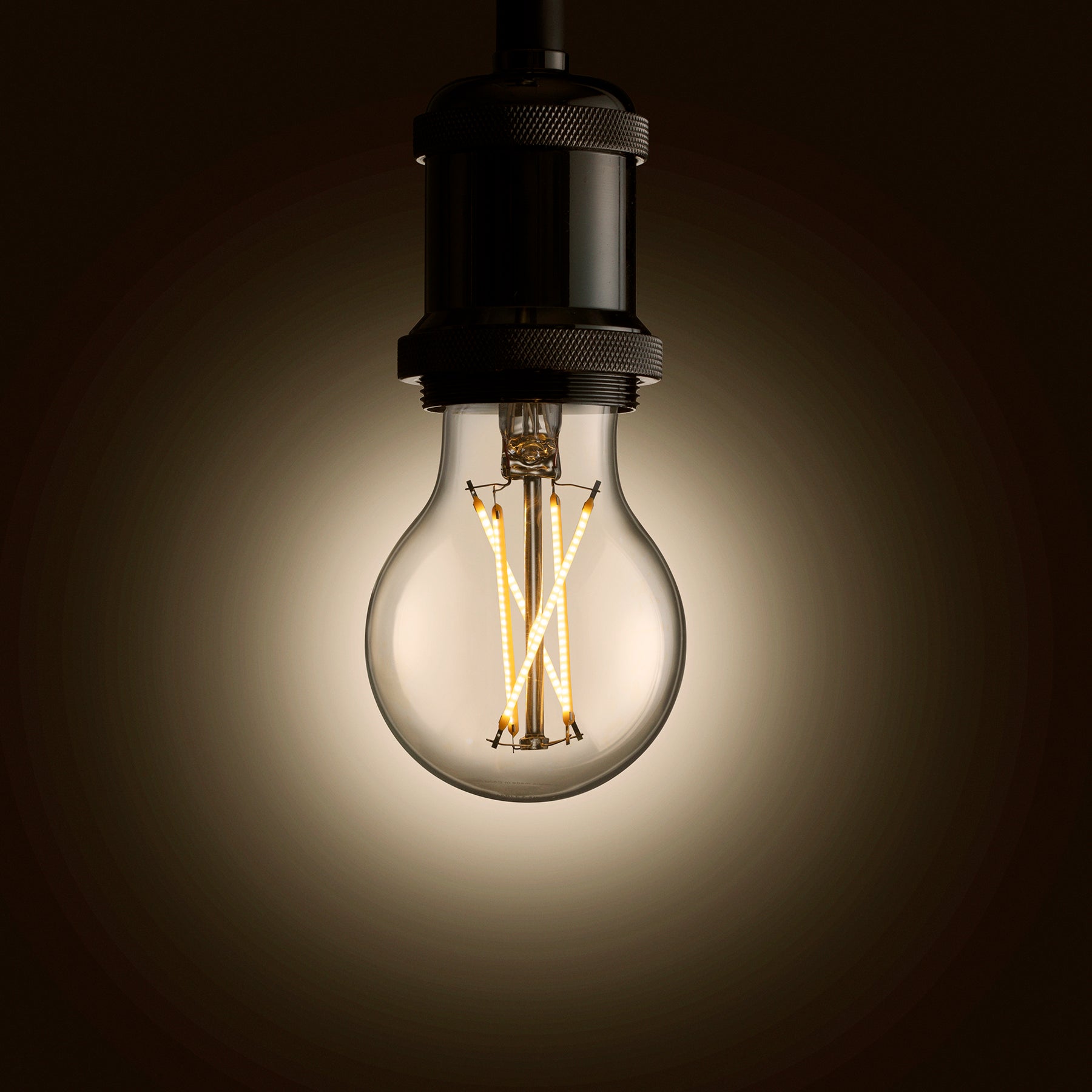 Merkury Innovations A19 Bulb 60W Glass Vintage Edison