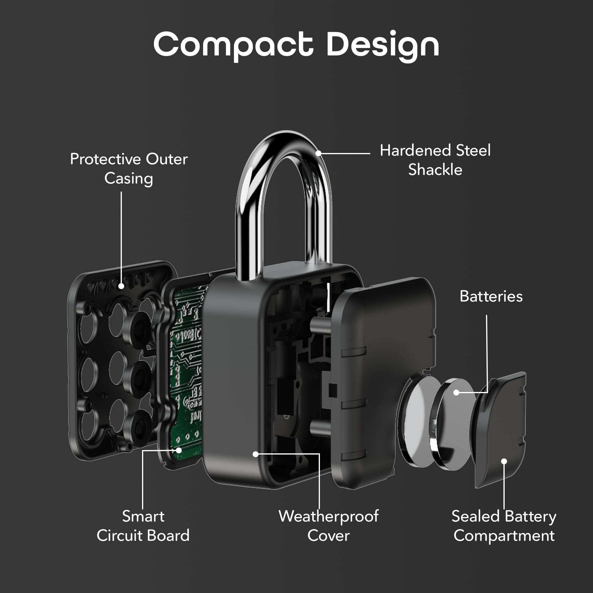 Geeni LockConnect Smart Bluetooth Padlock