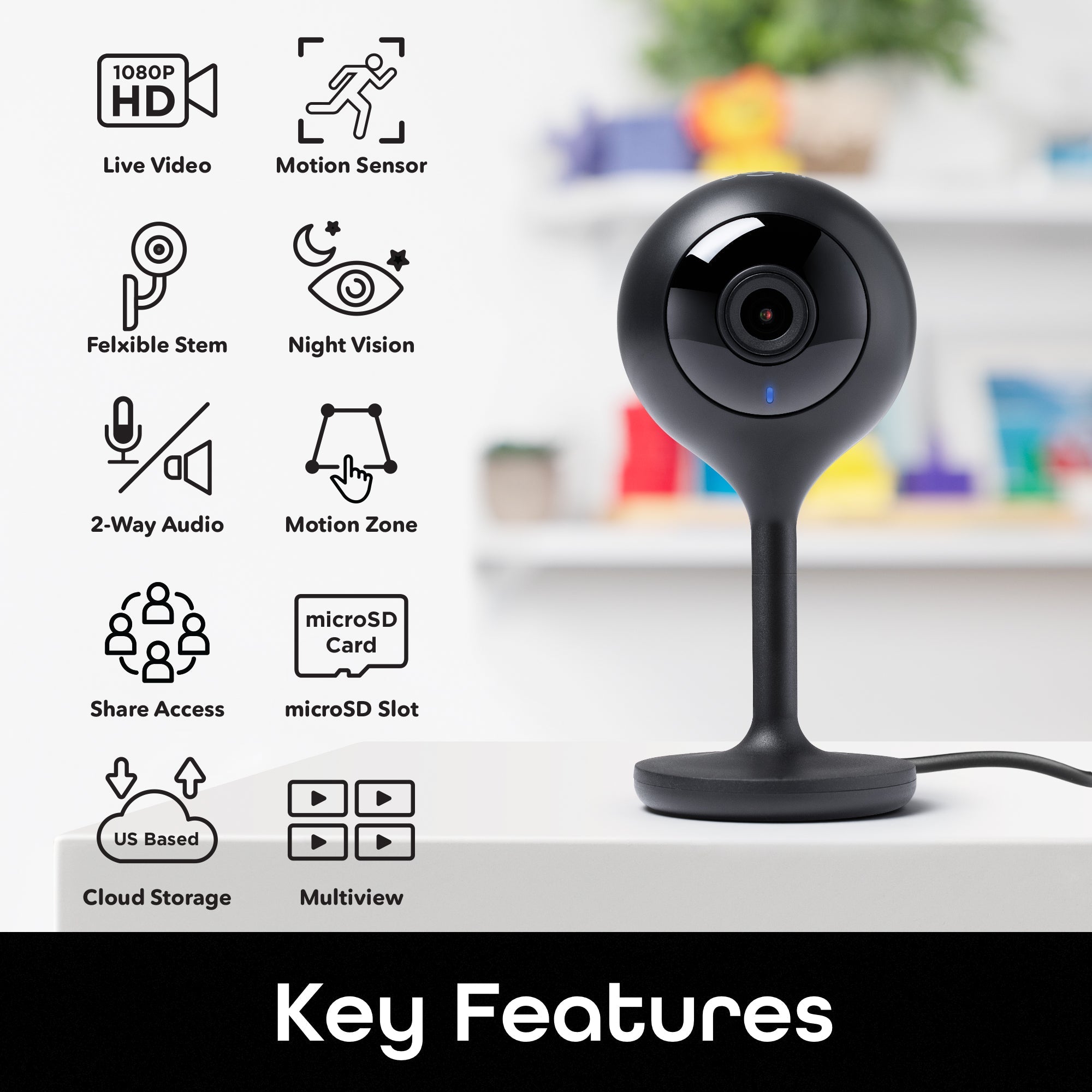 Geeni Look 720p Indoor Camera (2-Pack) – Geeni Smarthome