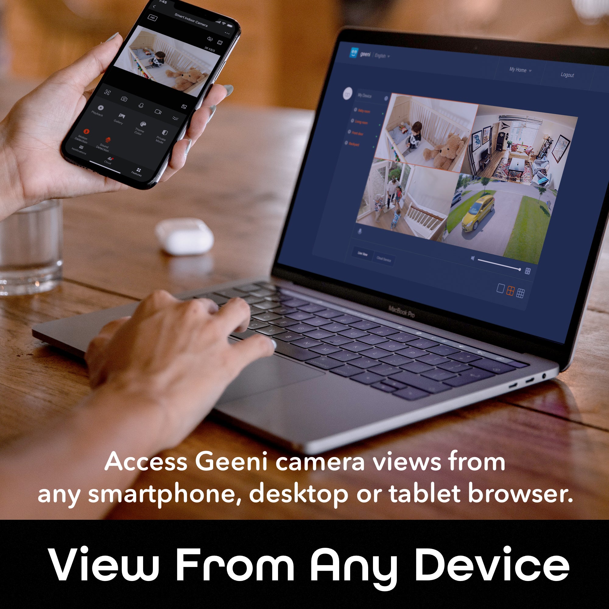 Geeni Look - 1080p Indoor Camera (2-Pack)