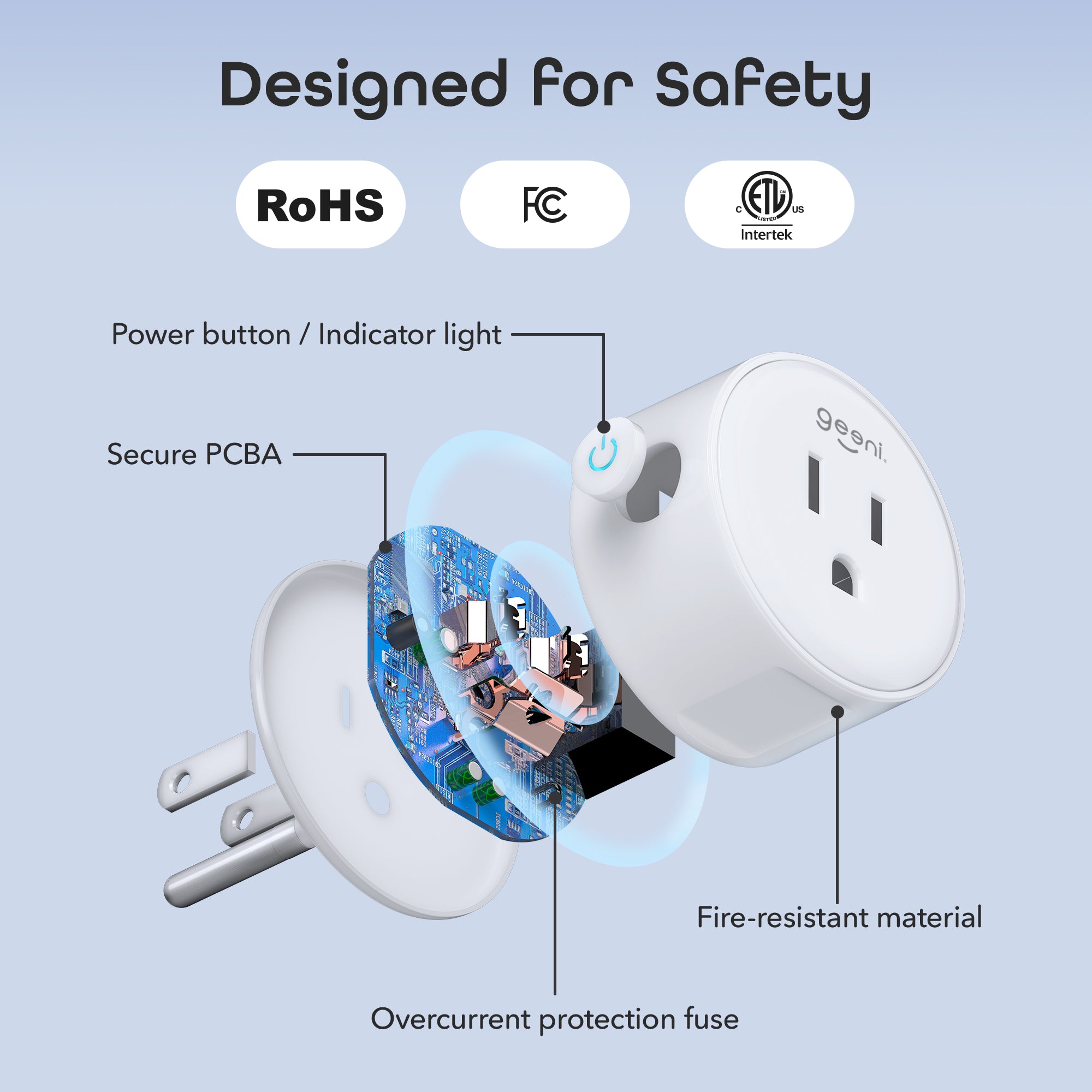 Geeni Dot Smart Wi-Fi Plug, Single Outlet – Geeni Smarthome