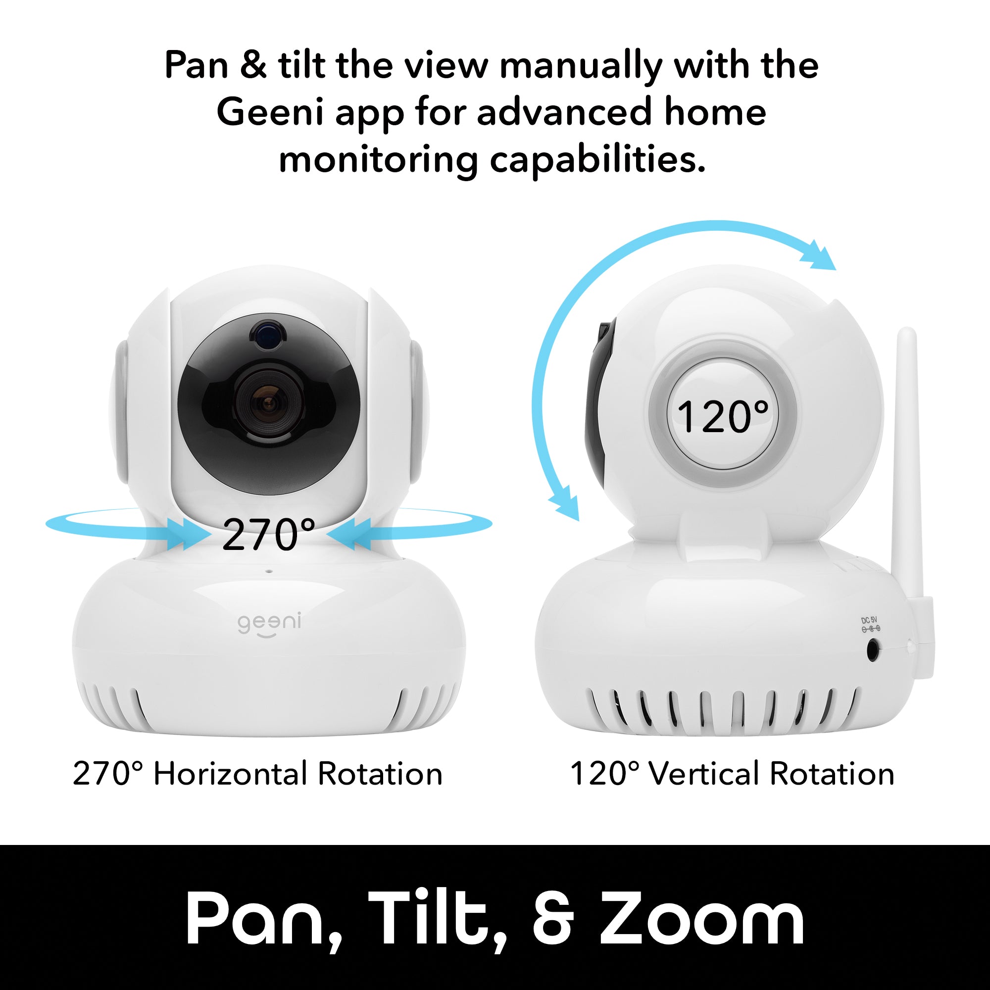 Geeni Sentinel 1080p Pan & Tilt Camera, White – Geeni Smarthome