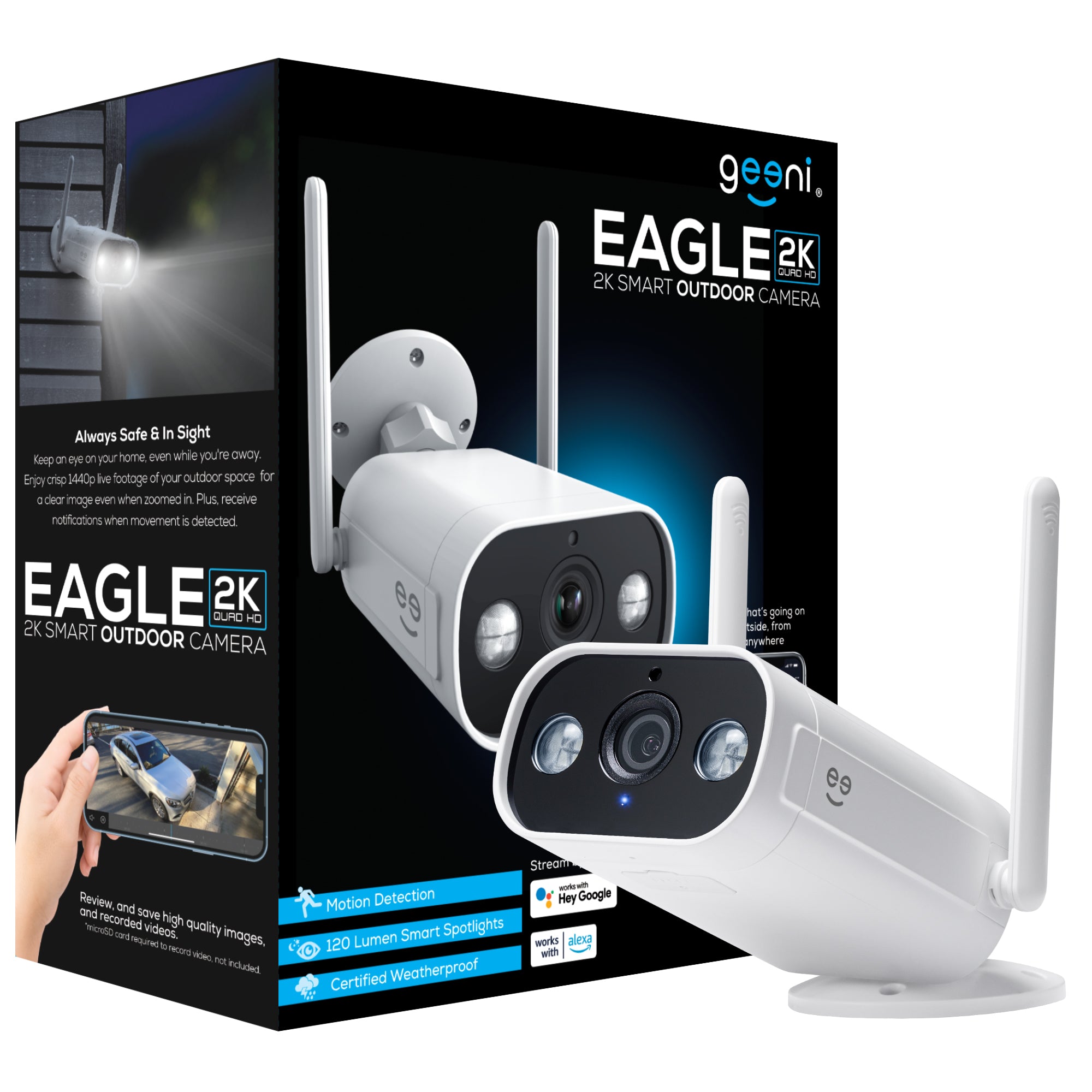 Geeni Eagle 2K Outdoor Camera