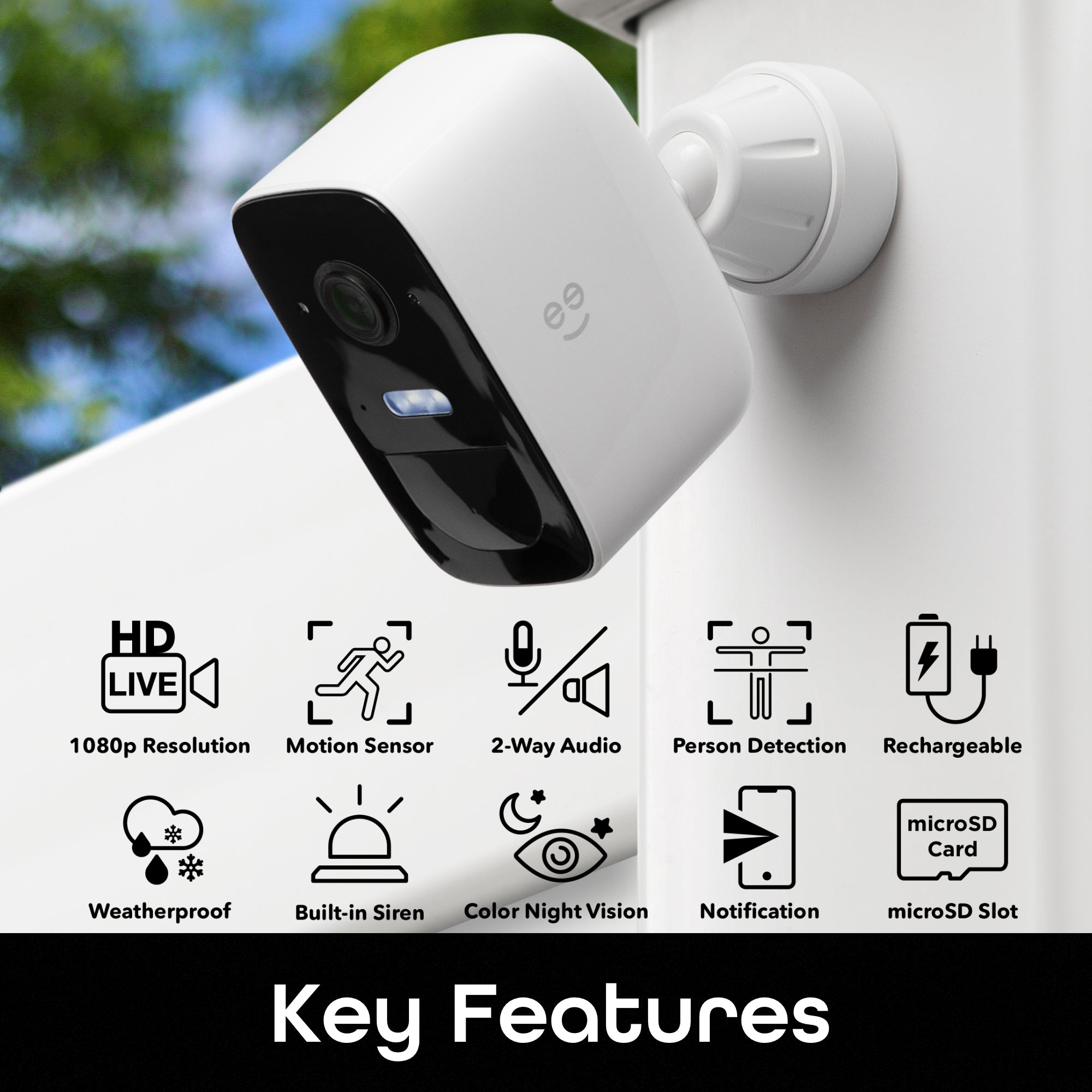 Geeni Freebird Smart Battery Camera 1080p – Geeni Smarthome