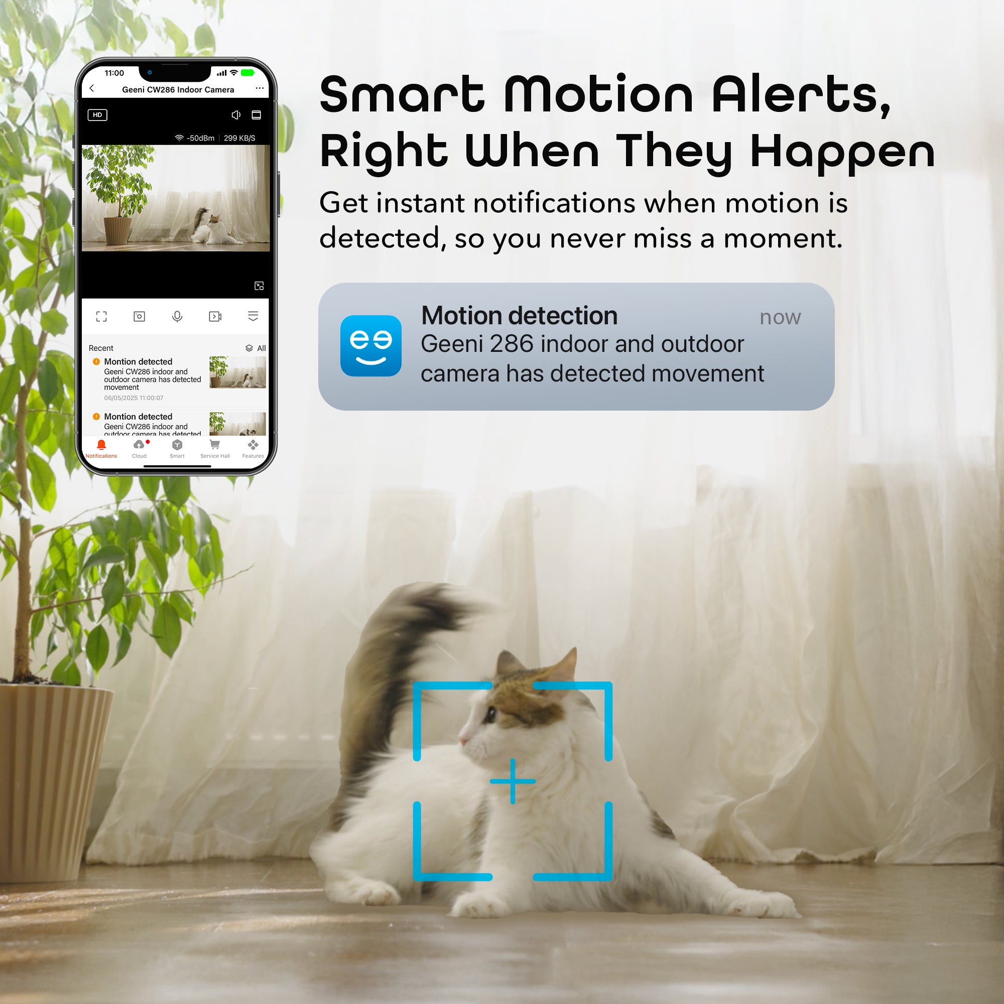 Geeni 1080P Mini Security Camera – 2-Pack