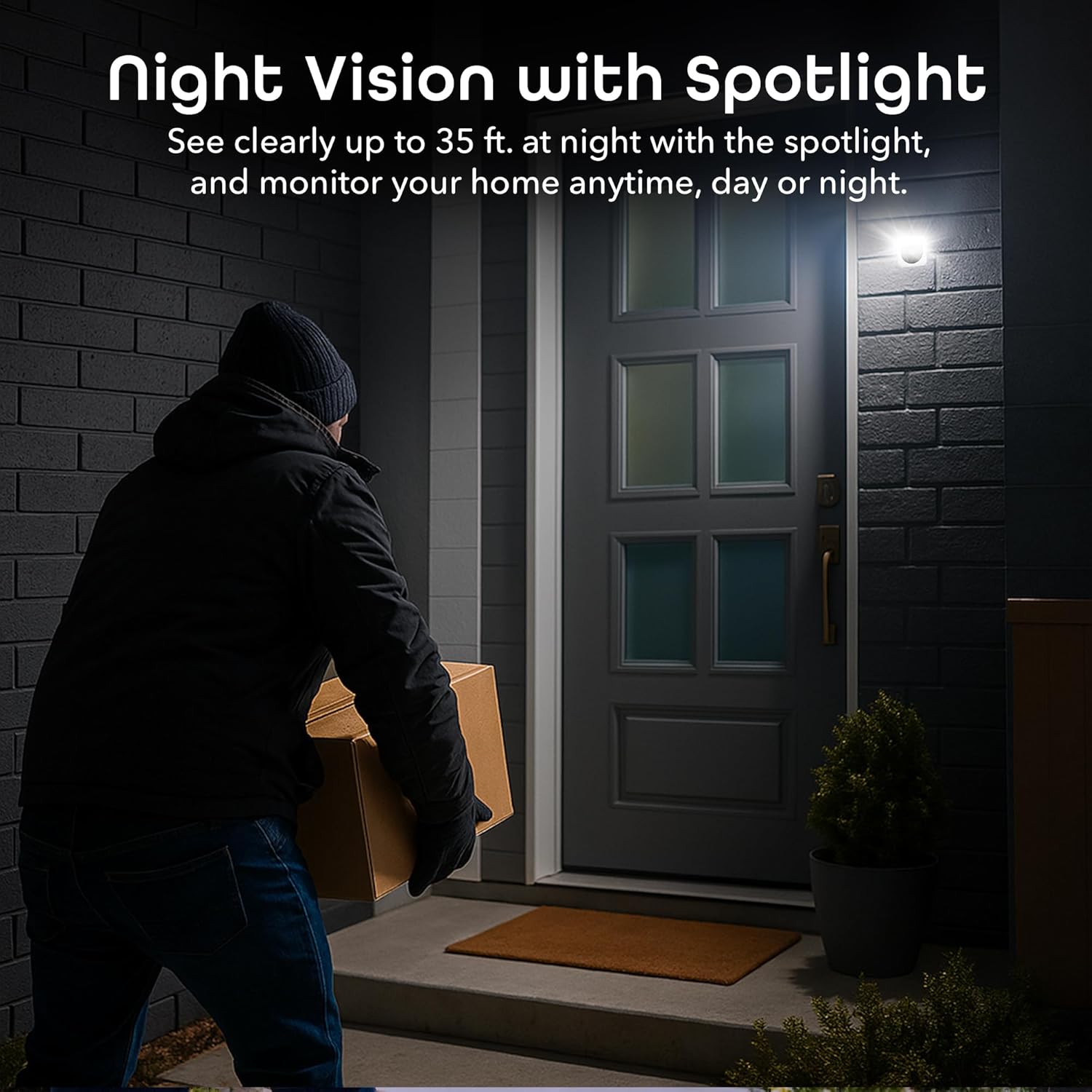 Geeni 1080P Mini Security Camera – 2-Pack