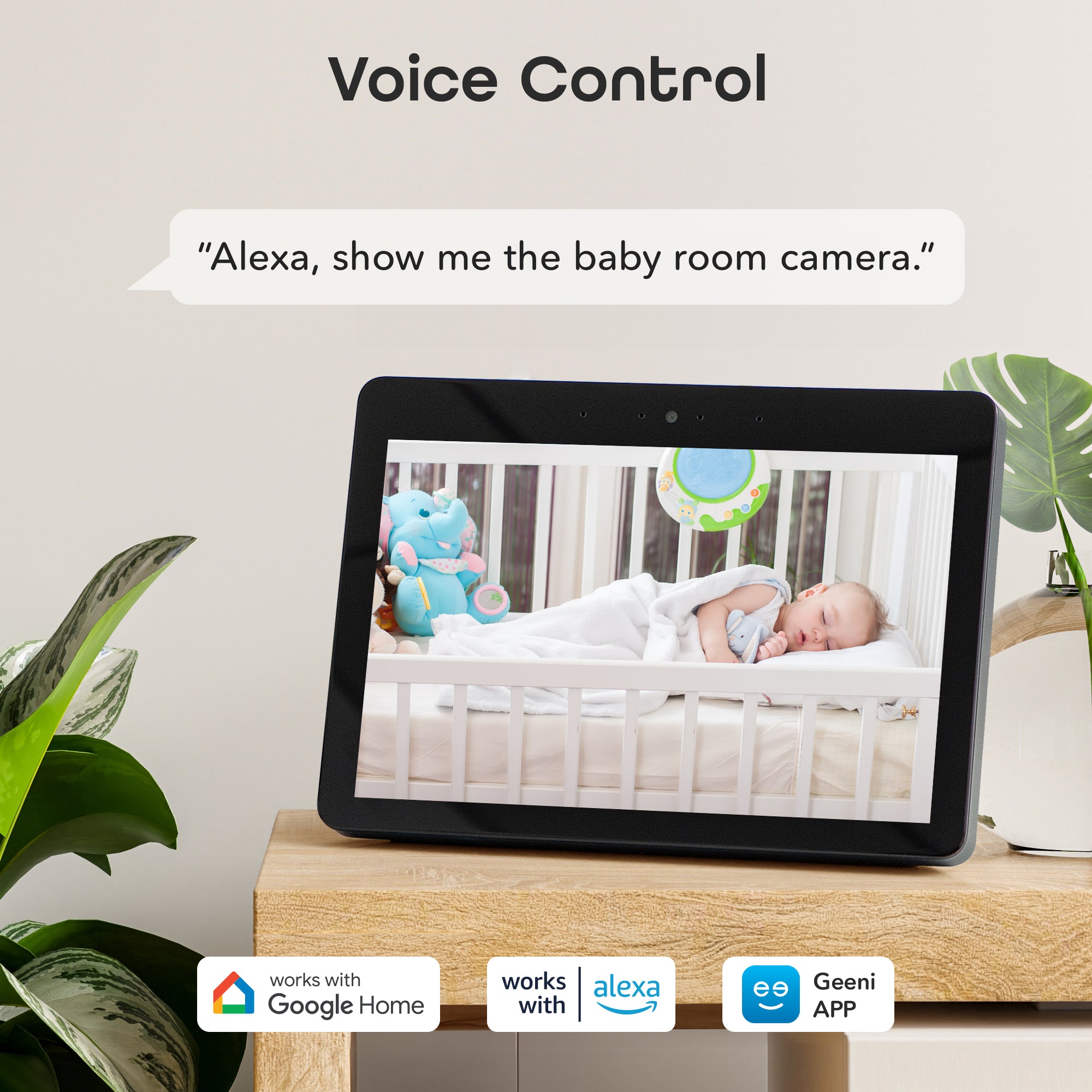 Geeni 1080P Mini Security Camera – 2-Pack