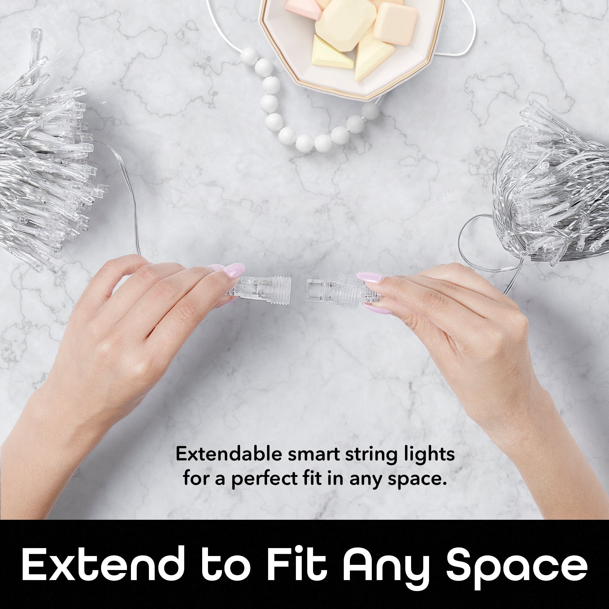 Geeni Indoor/Outdoor String Light (72 ft.)