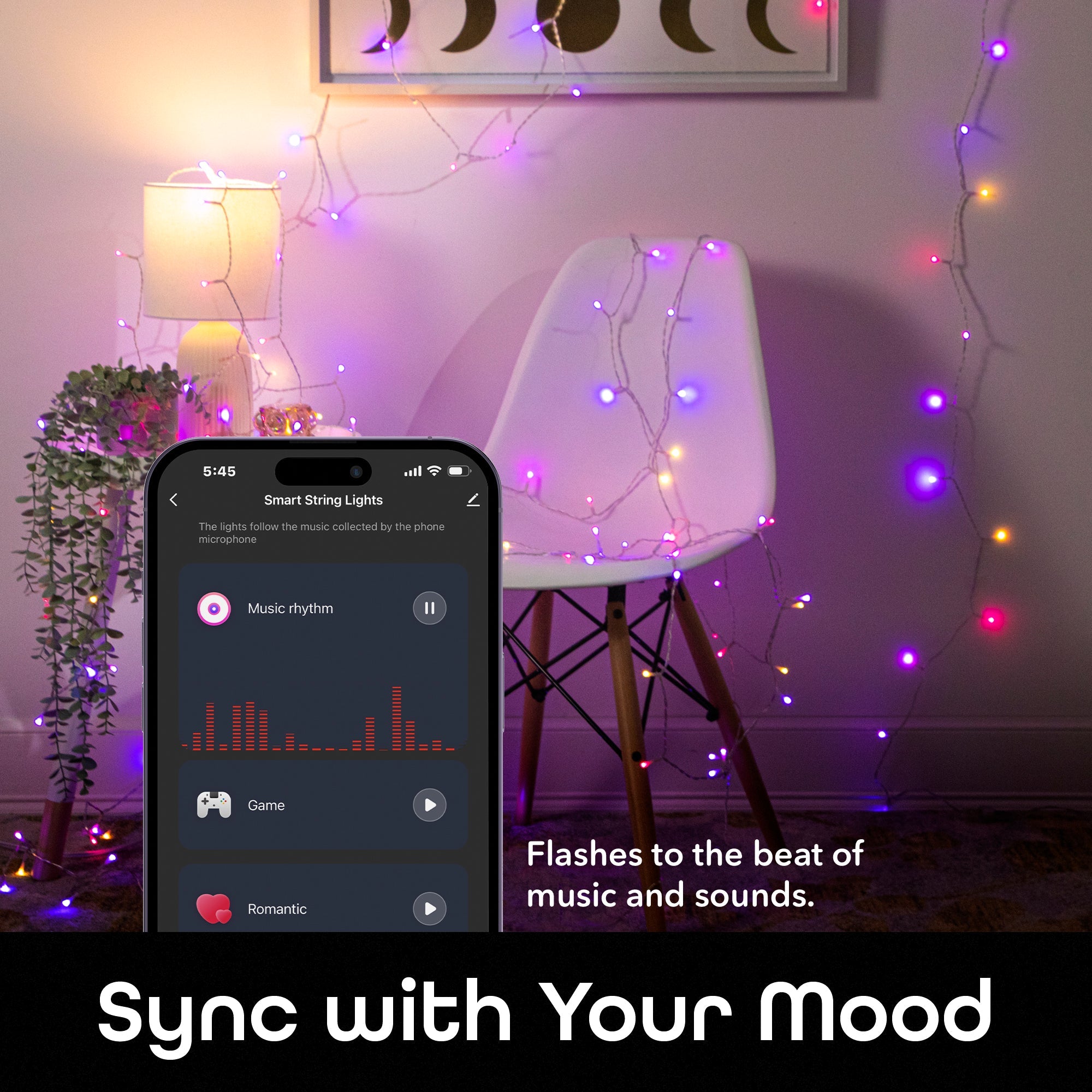 Geeni Indoor/Outdoor String Light (72 ft.)