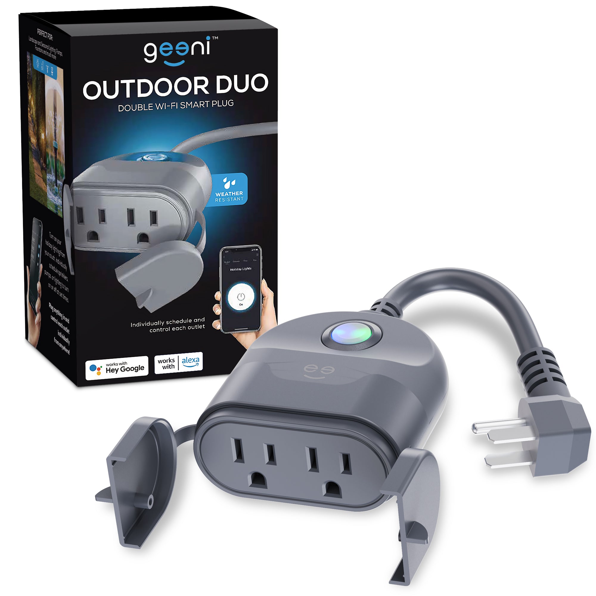 Geeni Smart Outdoor Plug - Many Devices, One App – Geeni Smarthome