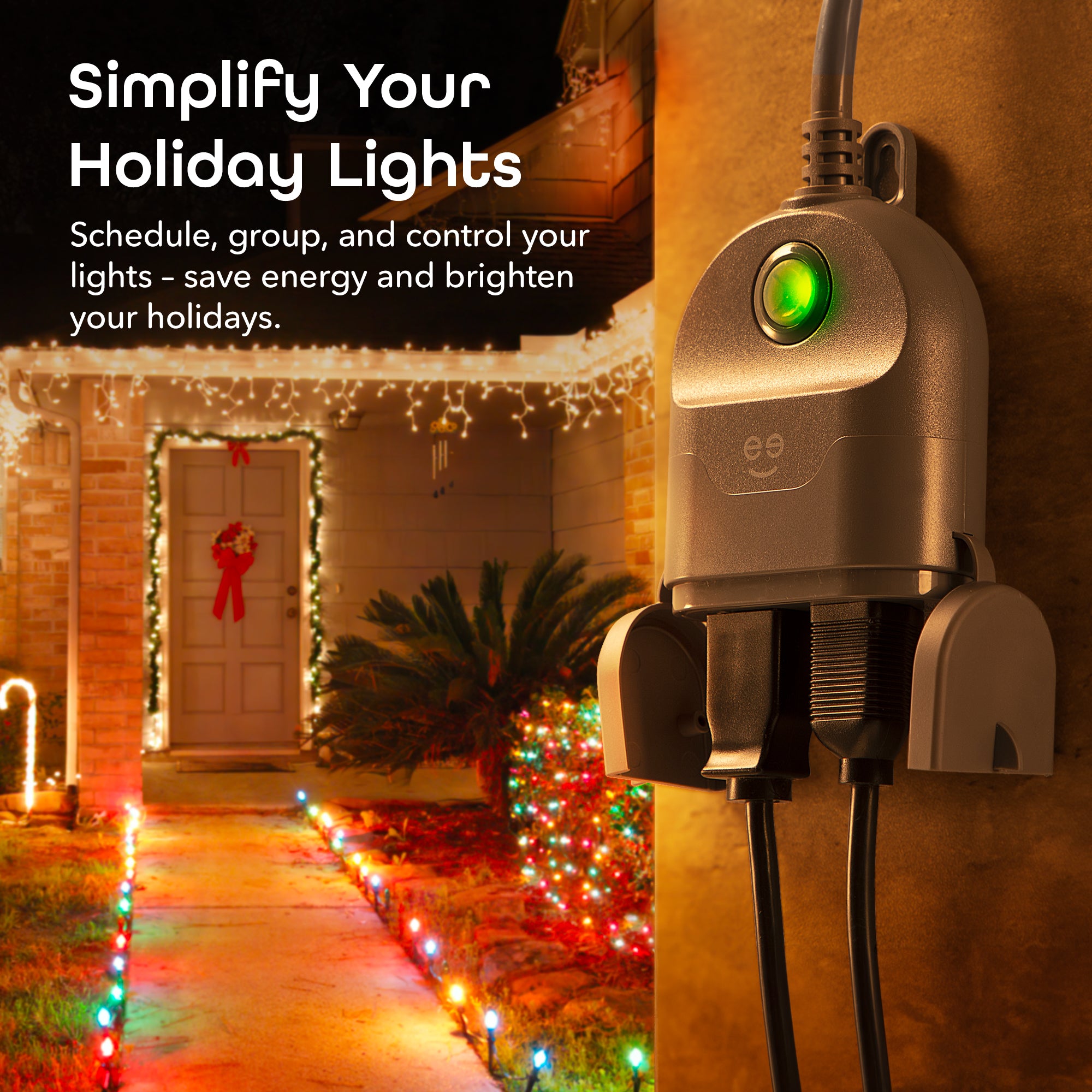 Geeni Smart Outdoor Plug - Many Devices, One App – Geeni Smarthome