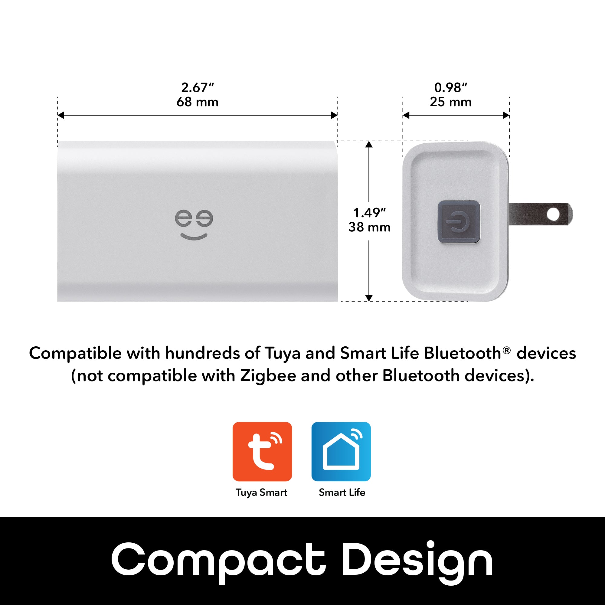 Geeni Connect Bridge Smart Home Hub - WiFi Bluetooth Bridge Gateway Hub