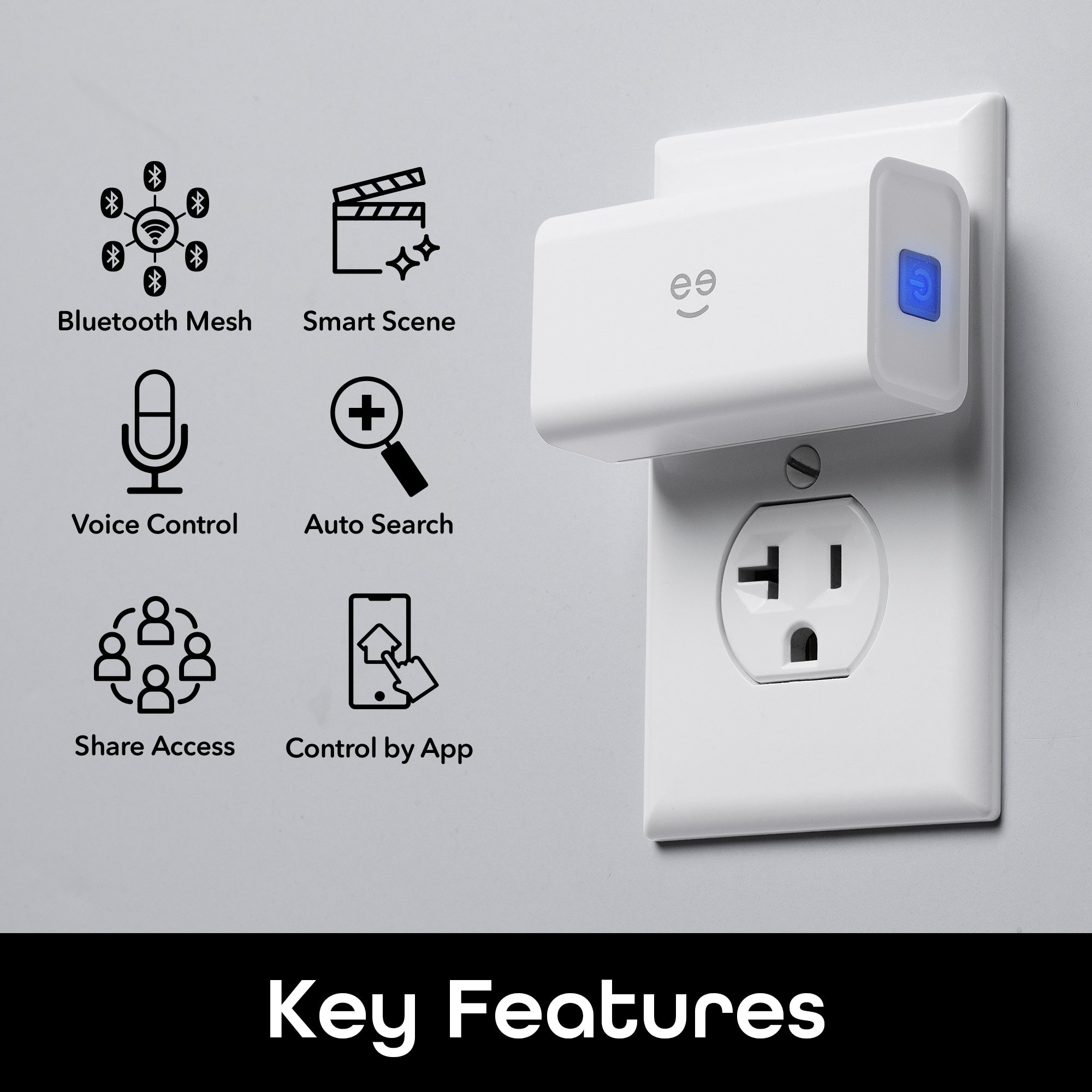 Geeni Connect Bridge Smart Home Hub - WiFi Bluetooth Bridge Gateway Hub