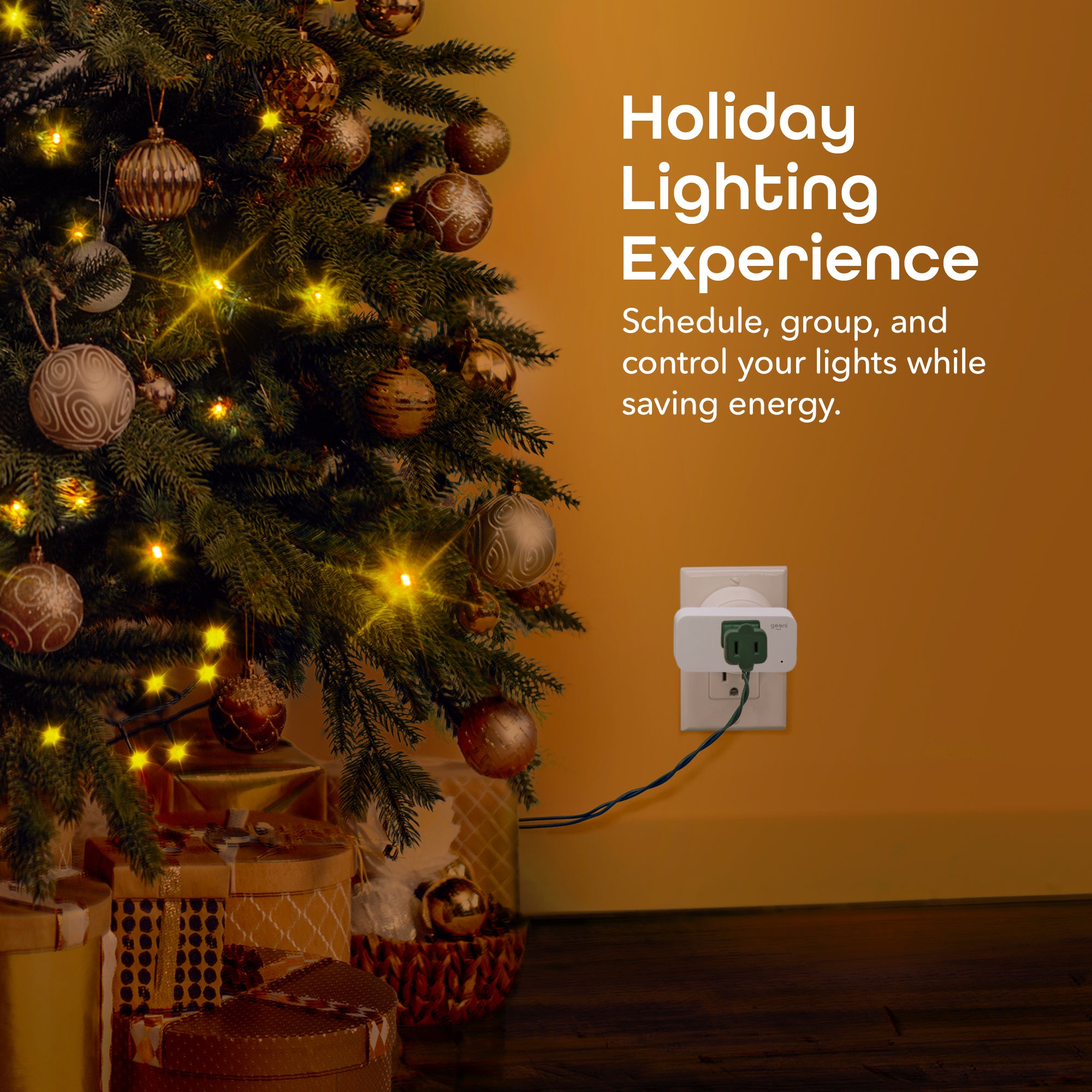 Geeni Smart Plug Mini 15A Outlet (2-Pack)