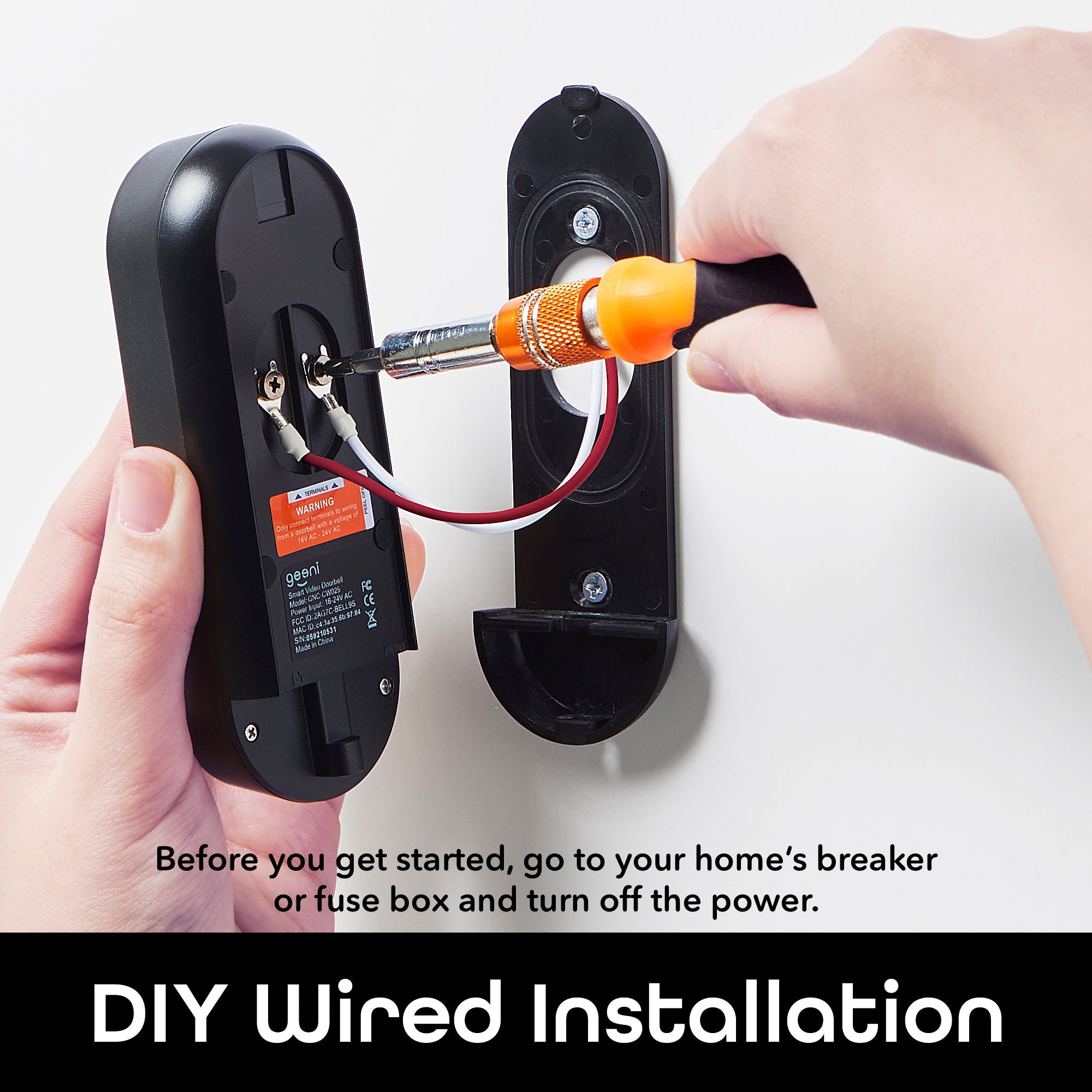 Wired Doorbell Smart Doorbell Install Wiring Installing A Ring Pro