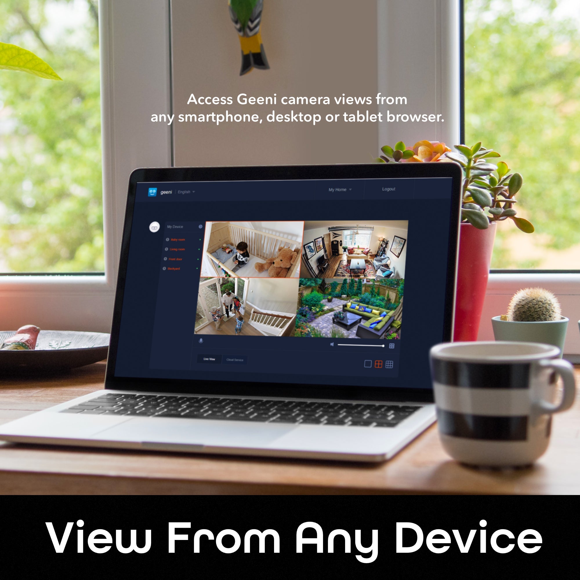 Geeni Vivid 1080p Indoor Camera (2-Pack)