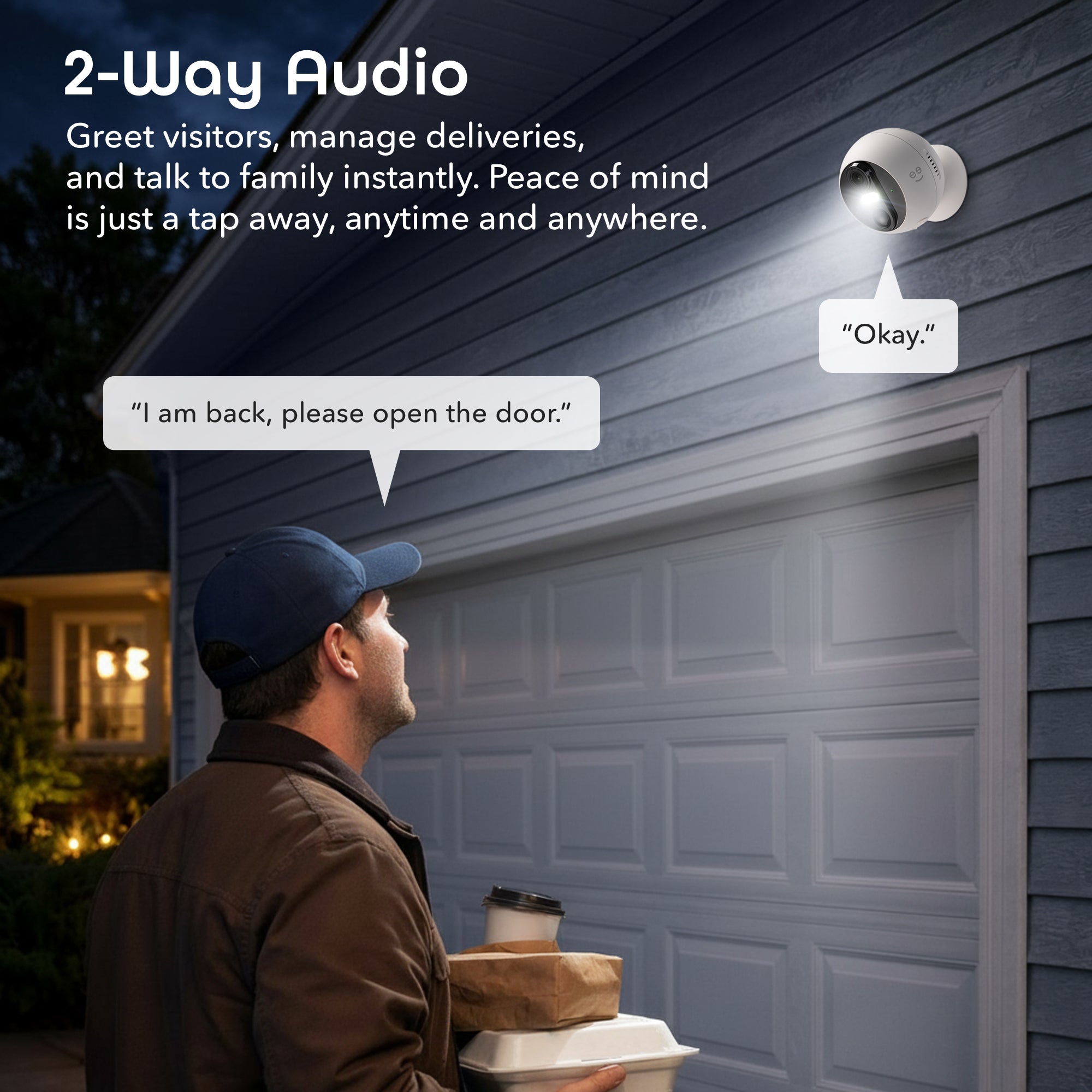 Perch 2K Outdoor Magnetic Battery Security Camera (2-Pack) – Geeni ...