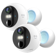 Geeni Perch 2K Outdoor Magnetic Battery Security Camera (2-Pack)