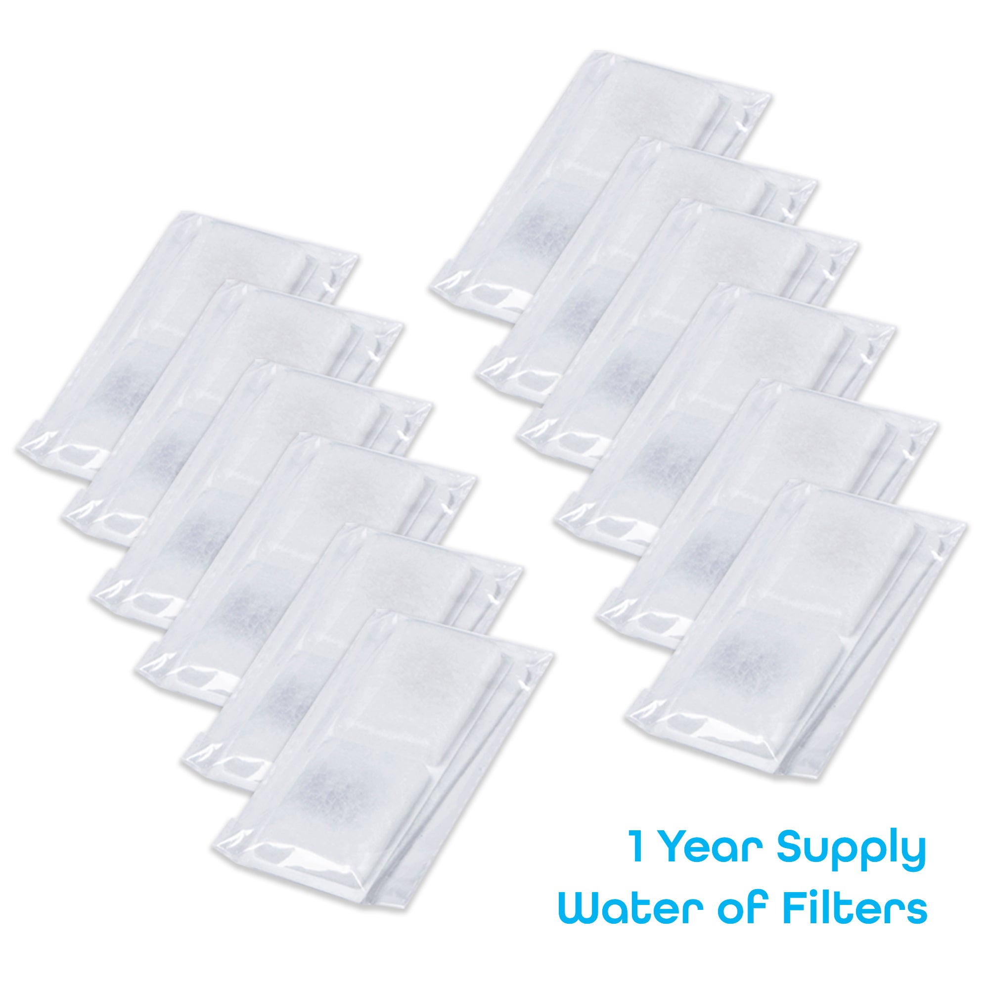 Geeni Water Fountain Replacement Filters (12-Pack)