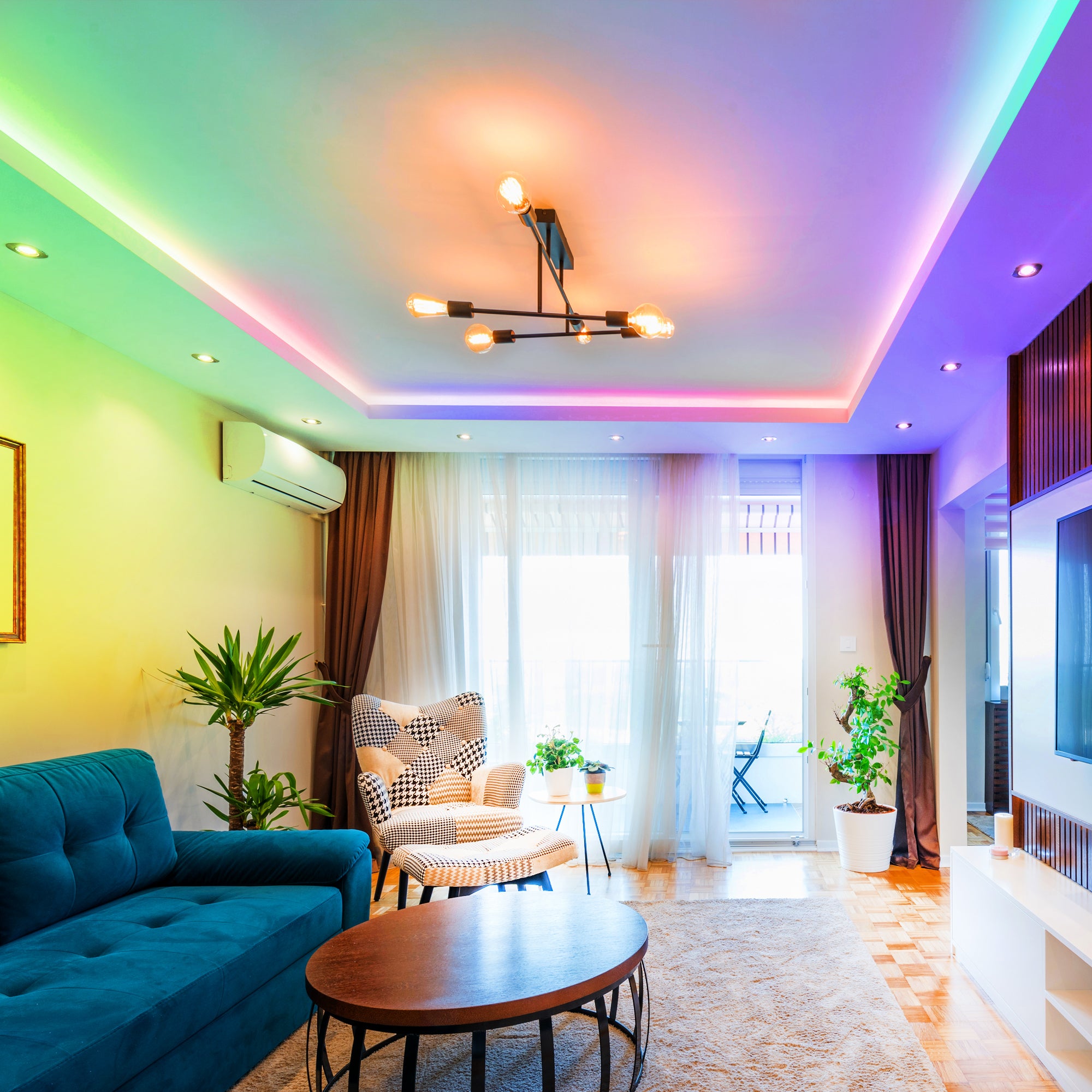Merkury Innovations Smart Indoor and Outdoor Flex LED Multicolor