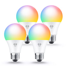 Geeni Prisma Plus 800 A19 Smart Bulb - Multicolor and Tunable (4-Pack)