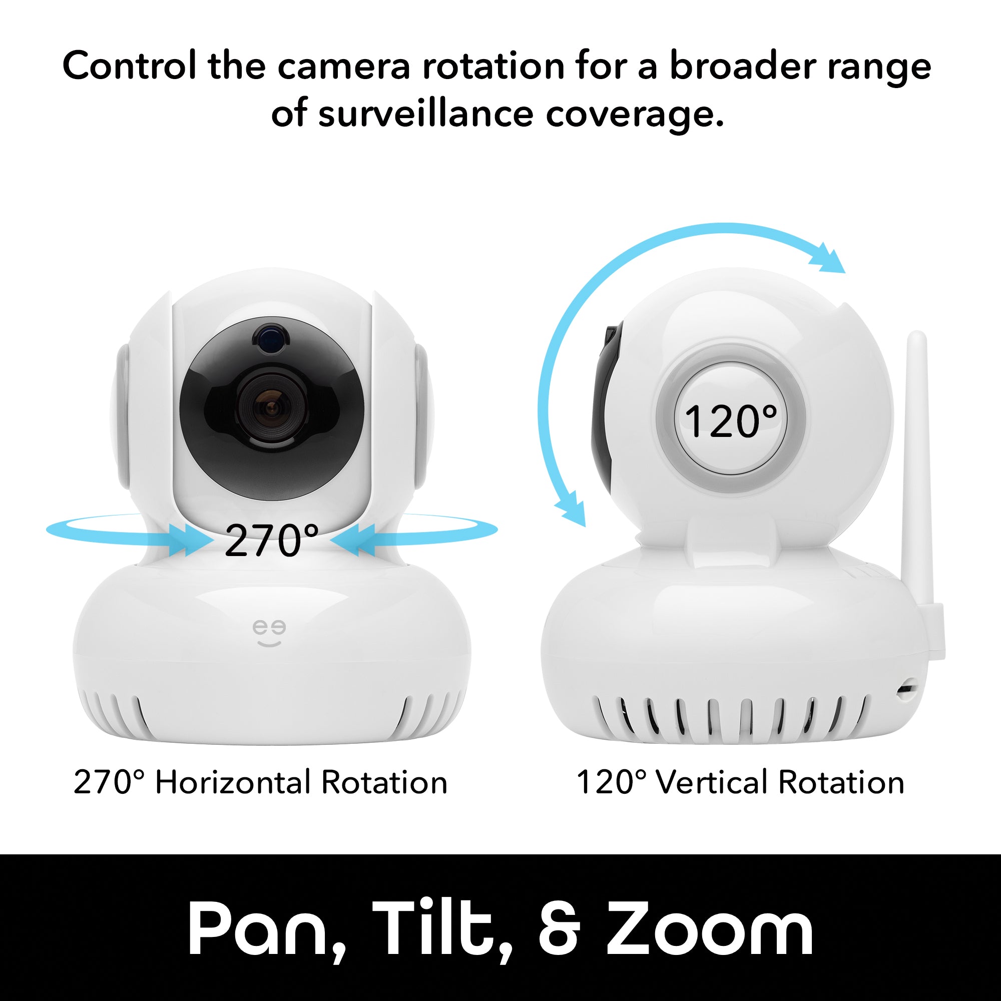 Geeni Sentinel 1080p Pan & Tilt Smart Camera, White