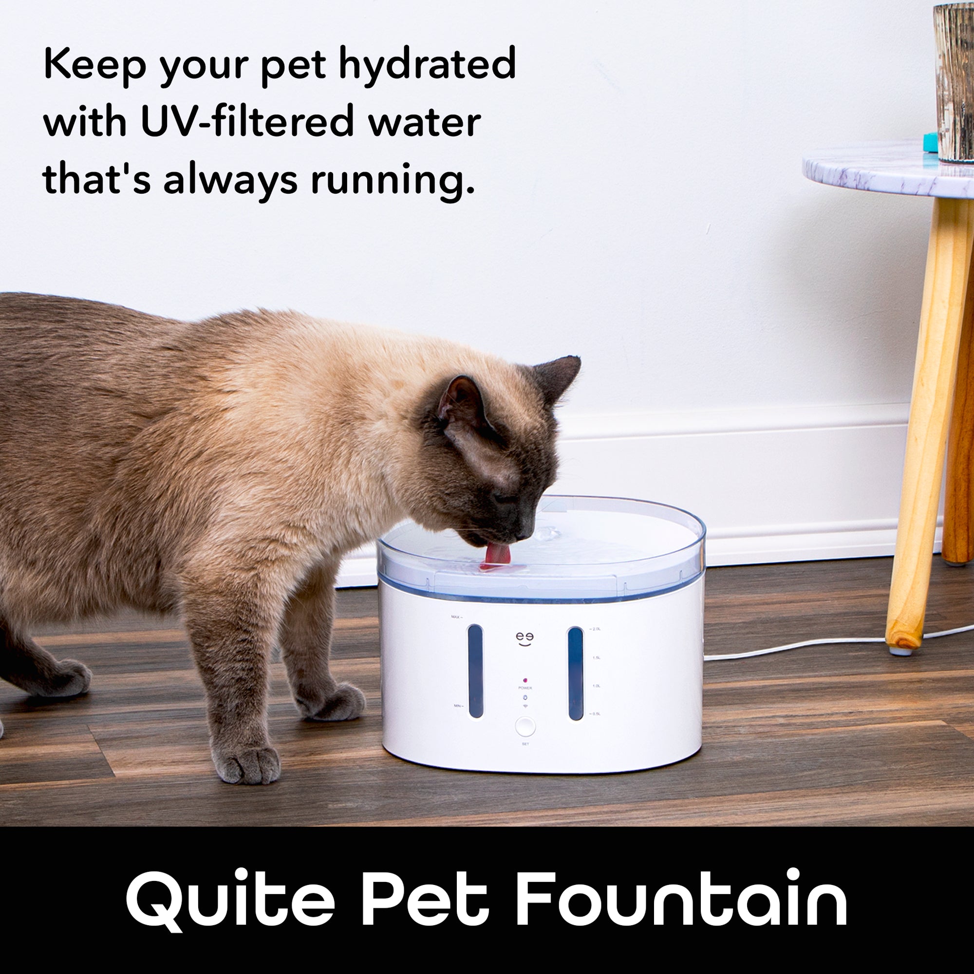 Geeni 2L Smart PetConnect Water Fountain