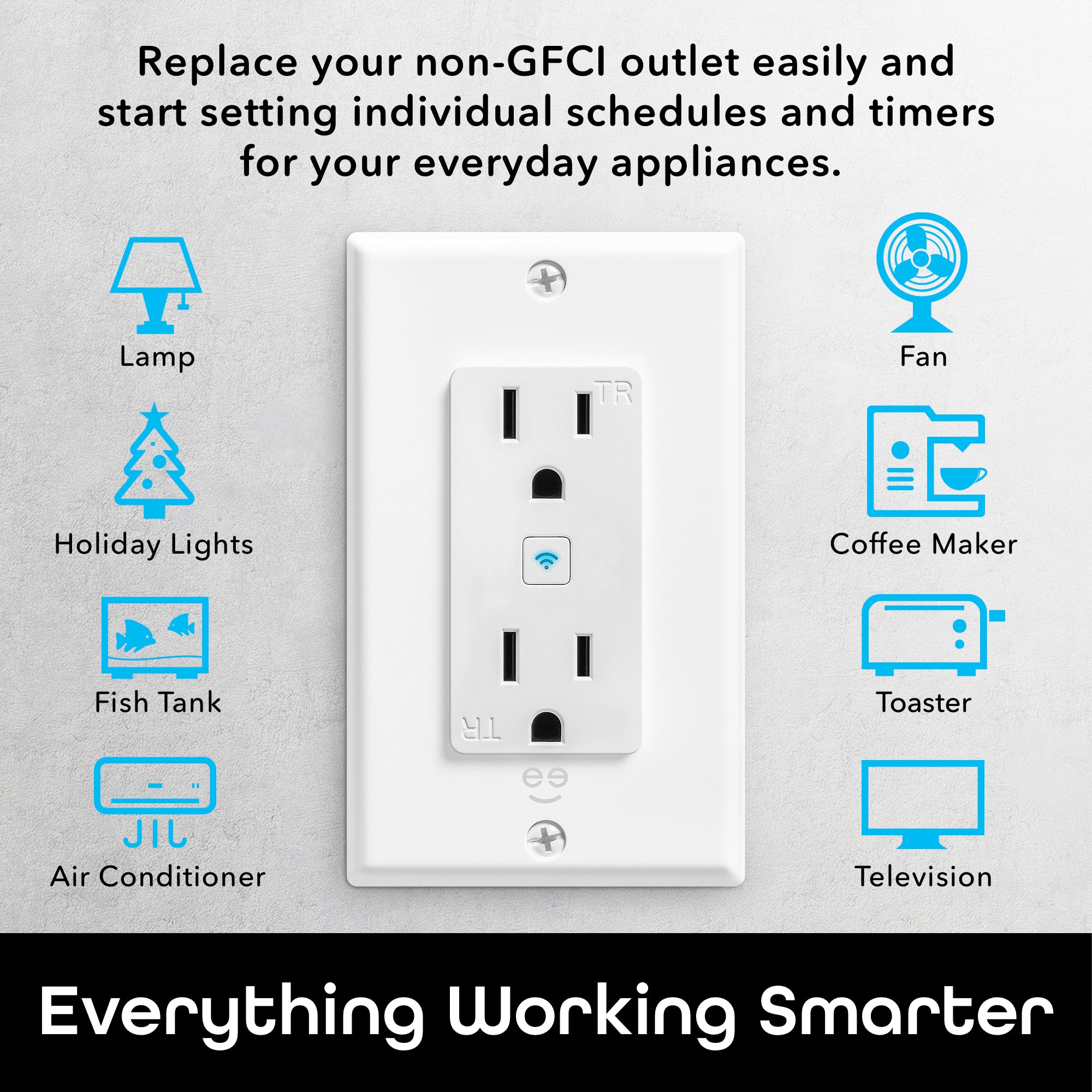 Geeni Current Smart Wi-Fi Outlet (2-Pack)