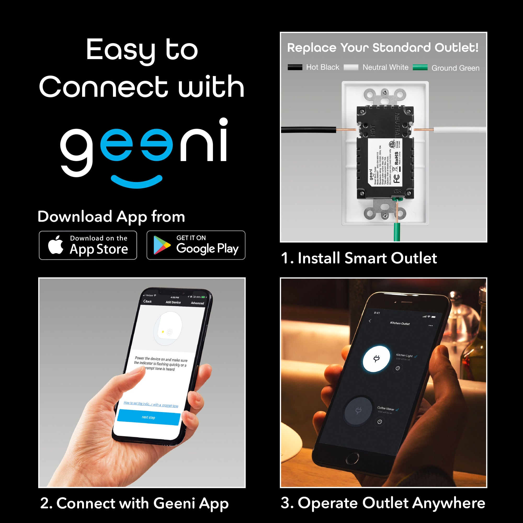 Geeni Current Outlet (2-Pack)
