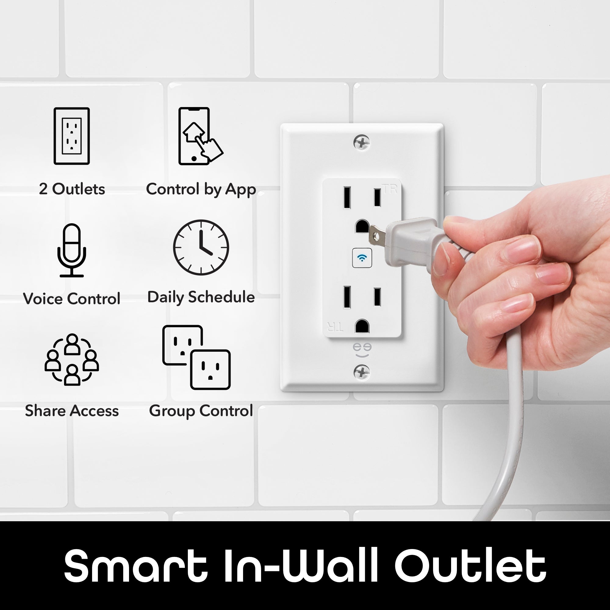 Geeni Current Smart Wi-Fi Outlet