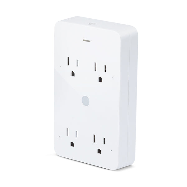 Feit Electric 5 ft. L 4 Outlets Wi-Fi Power Strip with USB White