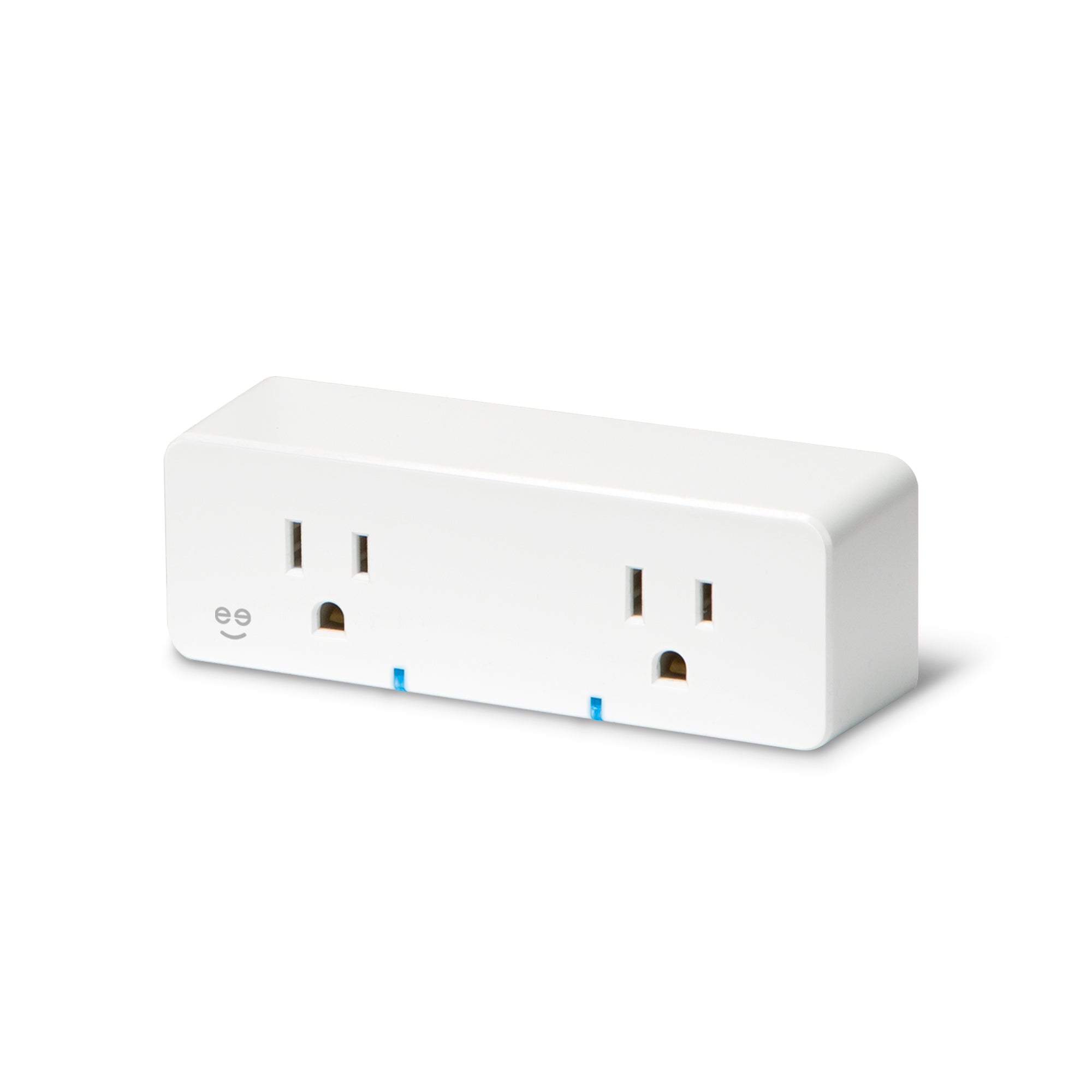 Geeni Switch Duo Double Smart Plug, White - 2 Outlets