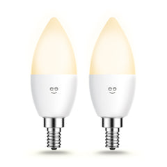 Geeni Lux E12/B11 Smart Bulb - Tunable White (2-Pack)